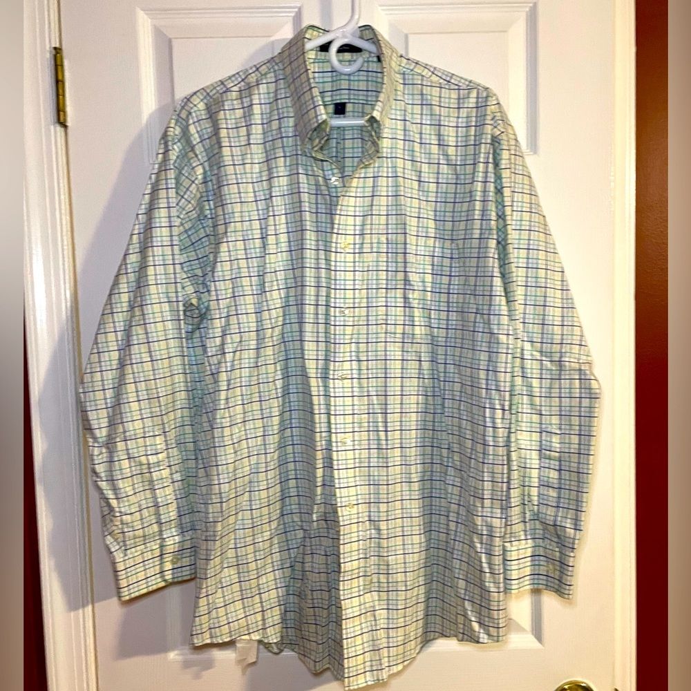 Mens Long Sleeve Button Down Shirt - Picture 1 of 4